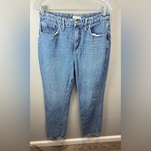 Good American Style GB999TFT Good‎ Boy Jeans 32" Inseam Blue941 Size 6